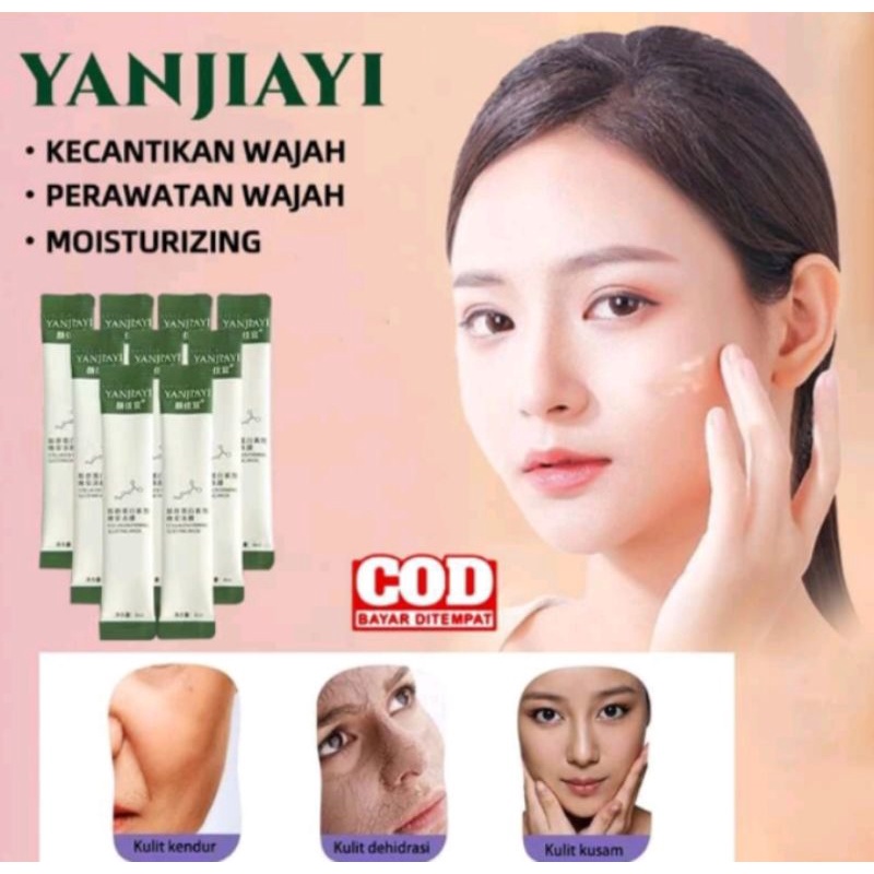 YANJIAYI,,,,Masker Mencerahkan || Masker Kolagen