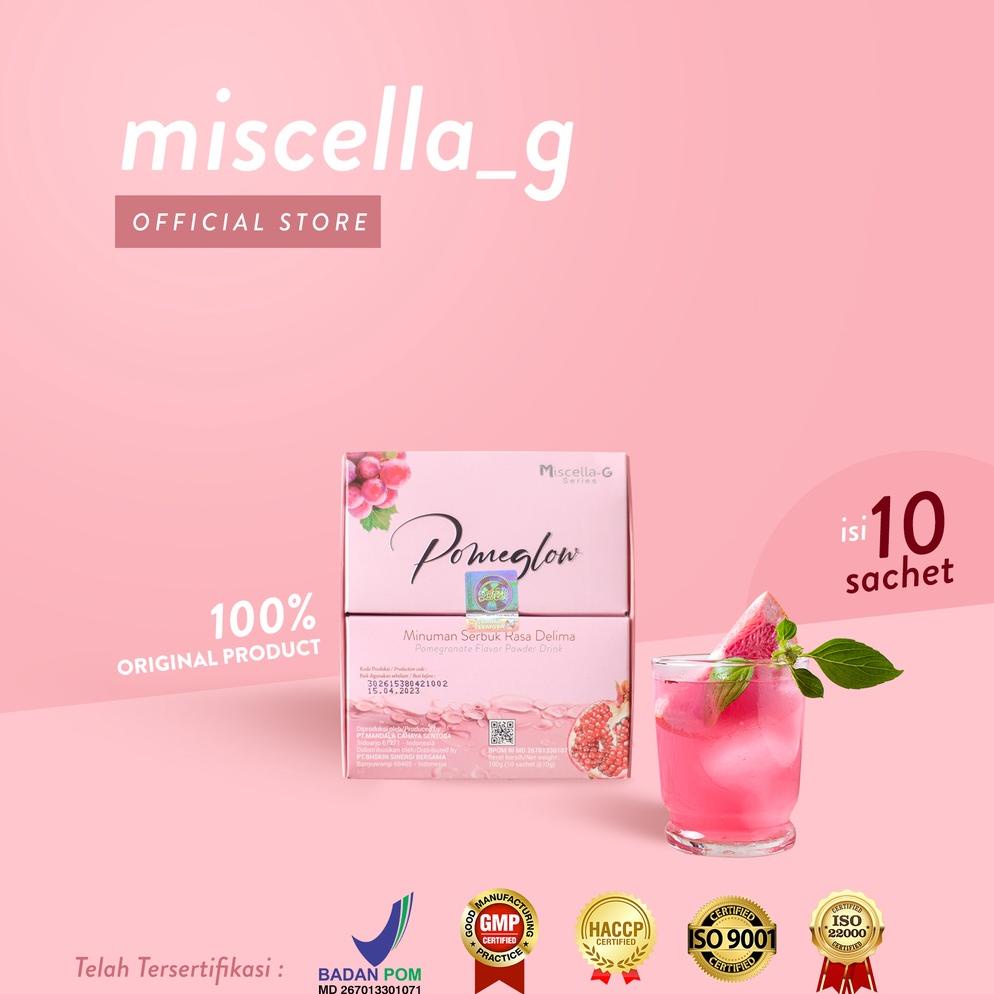 

[BAYAR DITEMPAT] POMEGLOW Collagen Drink Bikin Glowing