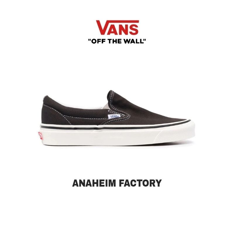 Vans Slip On Anaheim Factory Black White Original