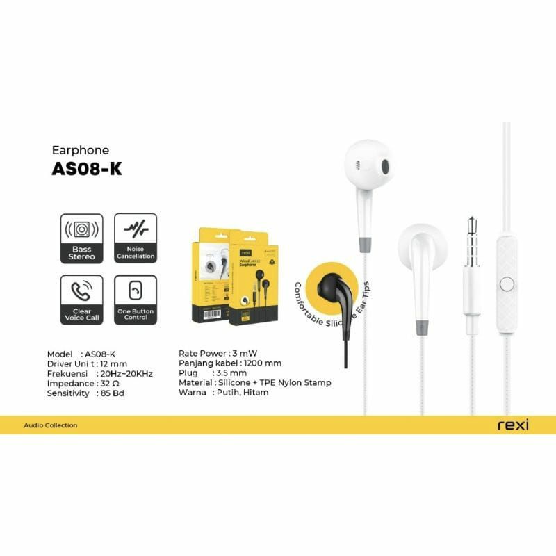 HEADSET//EARPHONE//REXI