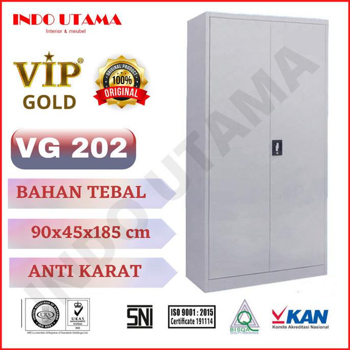 

LEMARI ARSIP BESI FILLING CABINET ALMARI KANTOR PLAT VIP VG 202