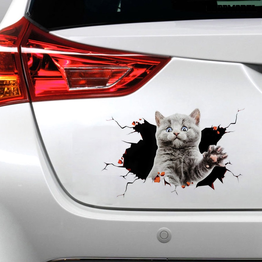 [Dekorasi] Stiker Dinding Motif Kartun Hewan Perekat Diri Pintu Jendela PVC Menempel Perlengkapan Pesta