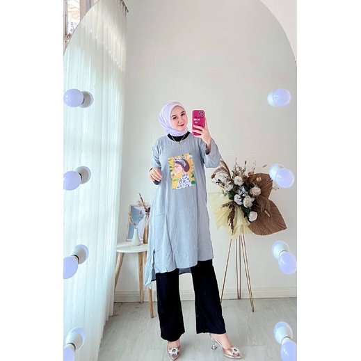 Pinguin Setelan Wanita Jumbo One Set Rayon Terbaru