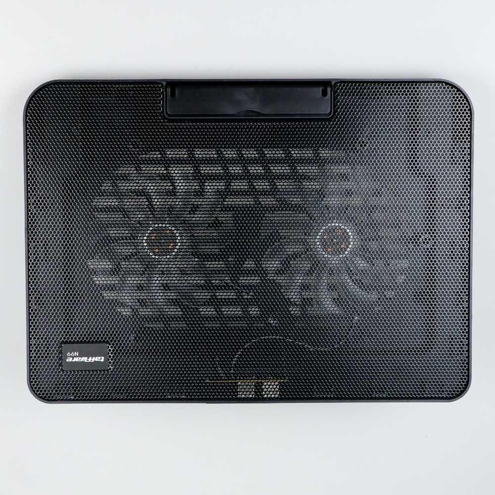 Taffware Cooling Pad Laptop Adjustable Stand 2 Kipas 120mm Dudukan Pendingan Leptop Port USB Desain Berkualitas