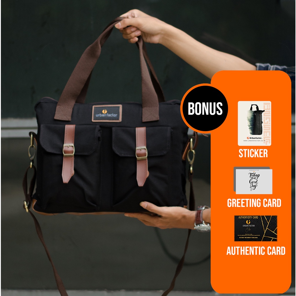 Tas Selempang Laptop urban factor - Busy | Tas laptop Pria Unisex