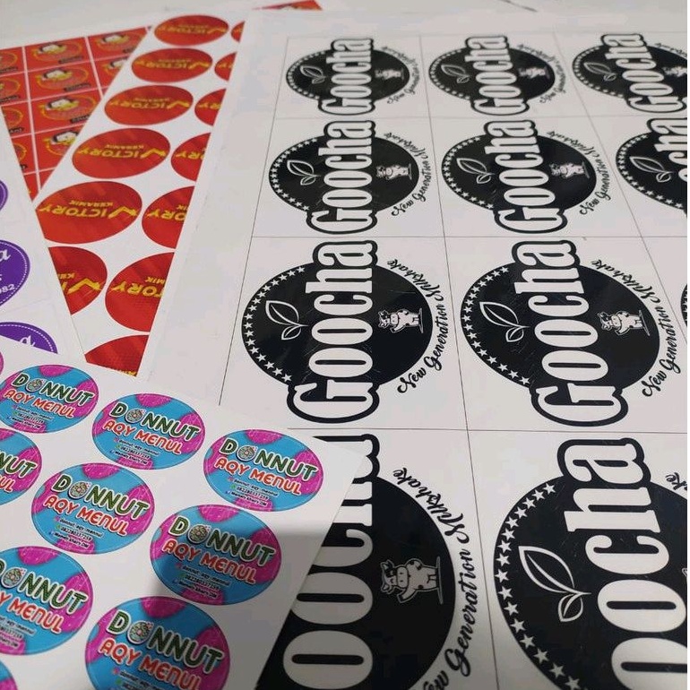

CETAK STIKER KROMO A3+ LABEL PRODUK MAKANAN