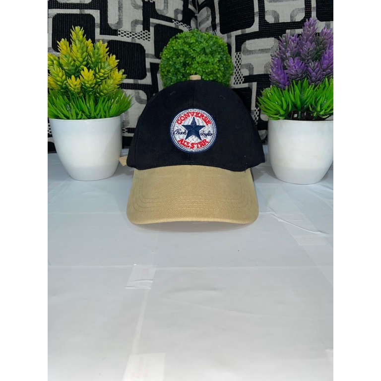 BIG SALE PROMO FREE ONGKIR TOPI DISTRO CAP TRENDY PRIA WANITA BASEBALL CAKOB MODEL TERBARU HITAM KOMBINASI CREAM KEREN KEKINIAN BAHAN RAFELL TEBAL BERKUALITAS