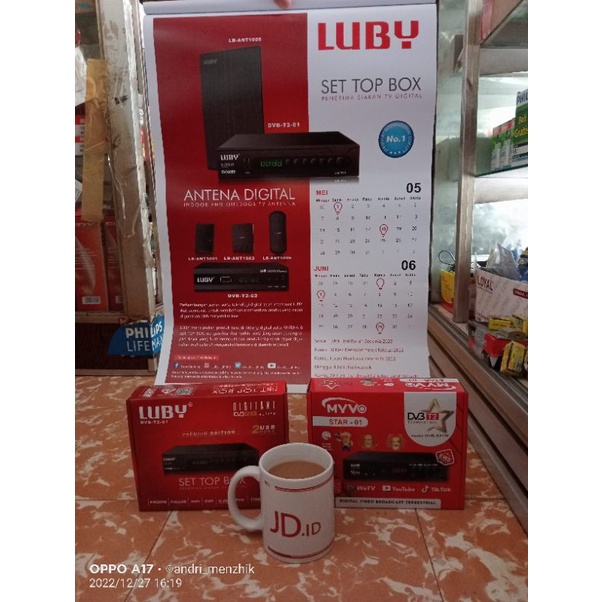 Set Top Box STB Lubby luby dan Myvo