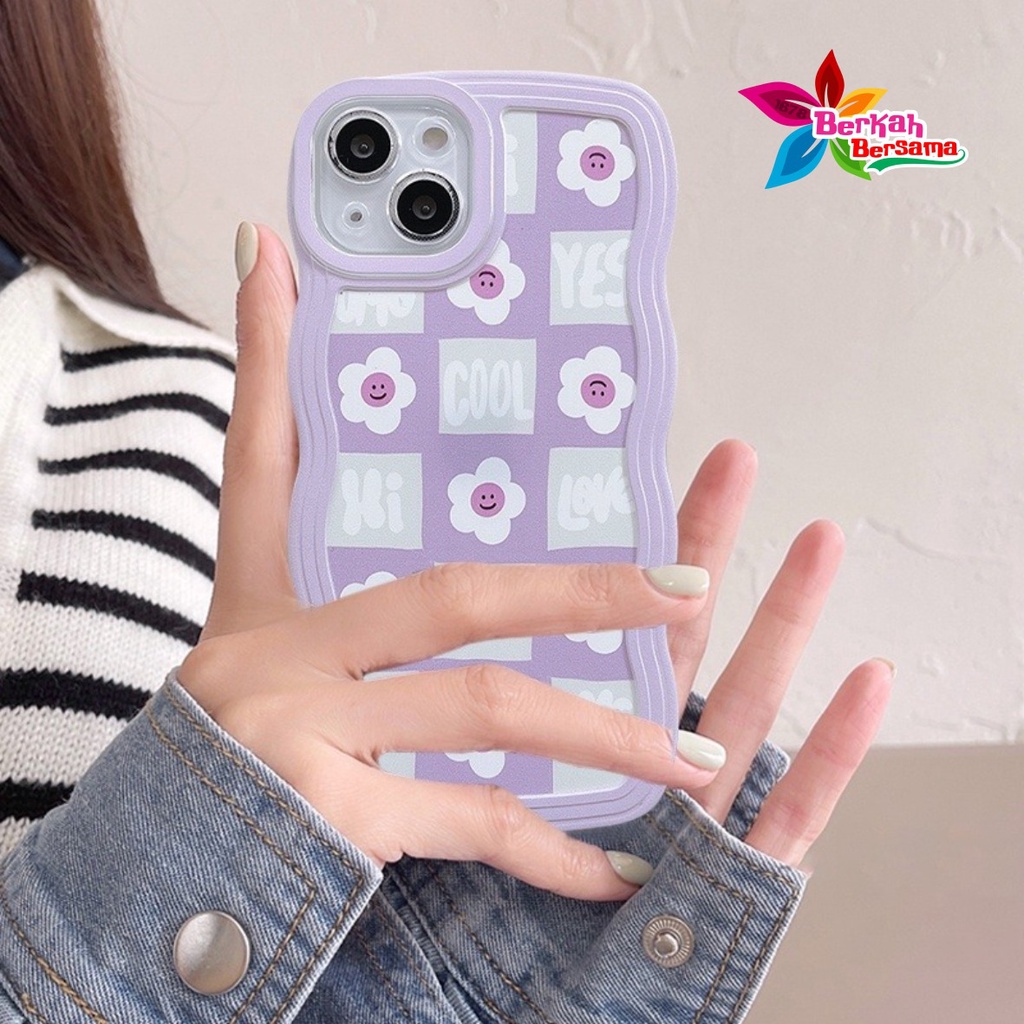 SS126 SOFTCASE SILIKON GELOMBANG MOTIF FLOWER FUN FOR REALME C1 C2 5 5I C3 9 9I C11 C12 C25 C15 C20 C11 2021 C21 C21Y C25Y C30 C31 C33 C35 NARZO 20 50I 50A PRIME BB7472