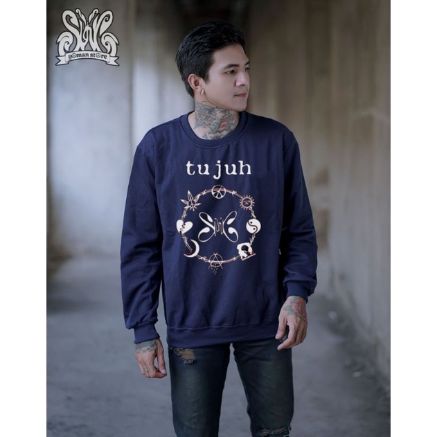 Crewneck Slank Tujuh // Sweater Basic Slank