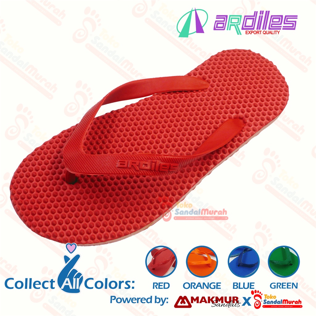 Toko Sendal Murah - Sandal Jepit Ardiles Duri / Sandal Karet Wanita Pria Dewasa / Sandal Jepit Murah Nyaman / Sandal Jepit Sehari - Hari / Sandal Jepit Warna - Warni / Sandal Jepit Rematik [Toko Sandal Murah M 04 Ardiles DD Duri]