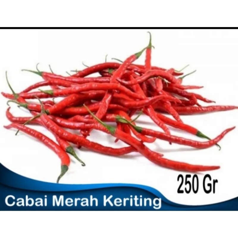 

Cabe Keriting Merah 250 gram