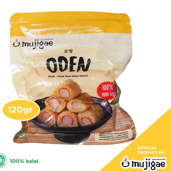 

[PRODUK KYFK9] Mujigae Oden - Odeng / Eomuk / Korean Fish cake (120 gr) / Makanan Korea Instan Halal GCG