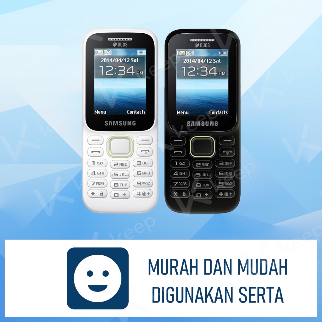 COD hp samsung b310e termurah phyton dual sim tombol besar