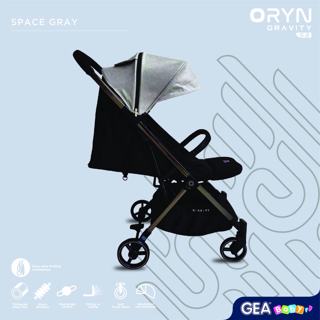 EA Baby ORYN Gravity G2 Stroller / kereta dorong bayi