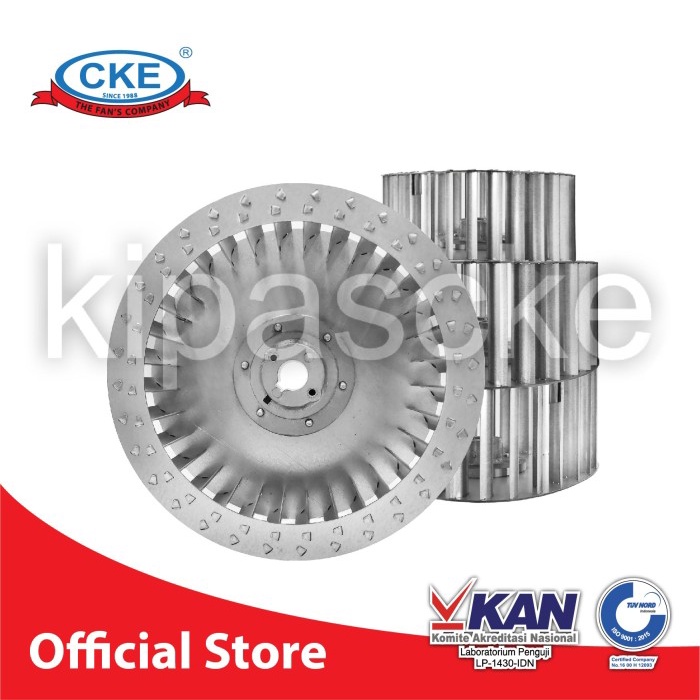 Fan Sirocco Blade Alur Kanan Sentrifugal De 6 Inch Fan Wheel Impeller