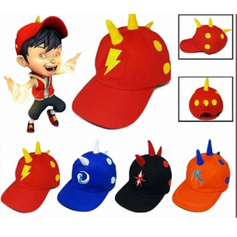 topi anak baseball minimal 1.5thn maksimal 9thn topi Boboiboy