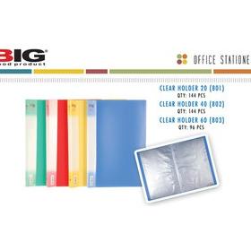 

ボ clear holder Document keeper BIG 20 / 40 / 60 LEMBAR ➝