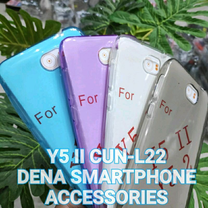 Soft Case Huawei Y5 II CUN-L22 ULTRATHIN Transparan Case Huawei Y5 2016 Case Huawei  Y5 ii 2016
