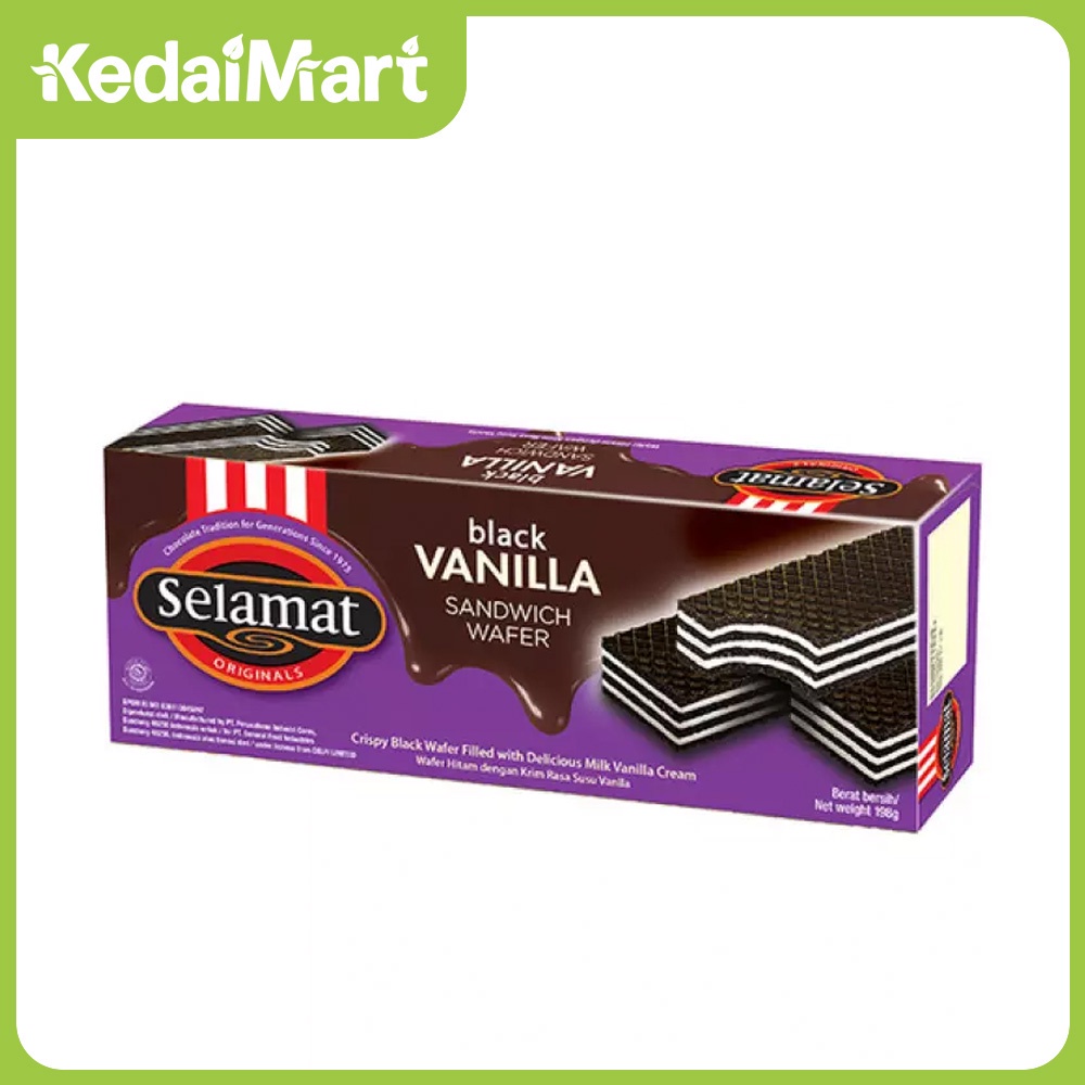 

Selamat Wafer Black Vanilla 198 Gram