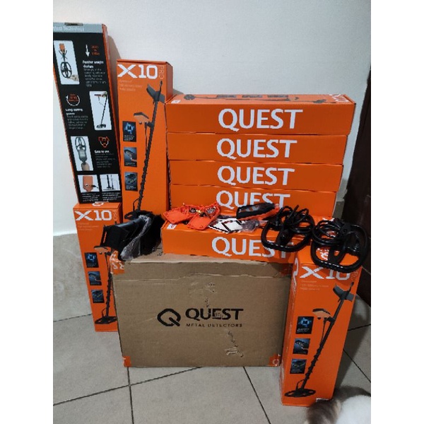 Metal detektor Quest X10 Pro