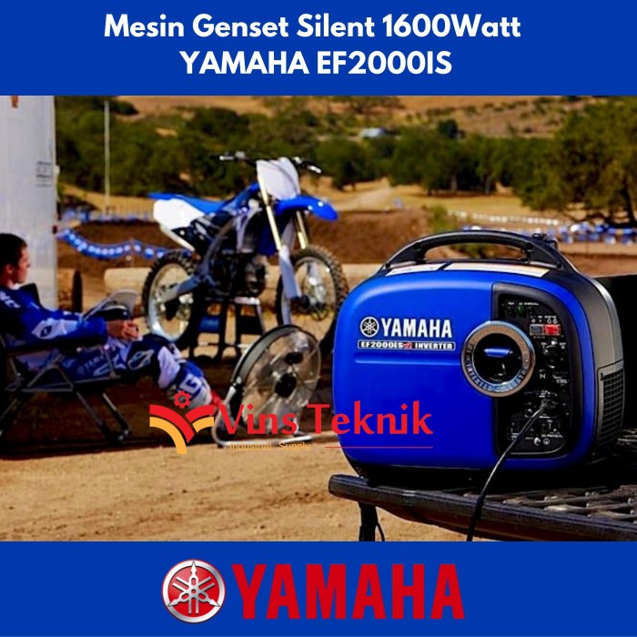 Mesin Genset Ef 2000Is Yamaha Genset Inverter Ef2000Is 1600Watt