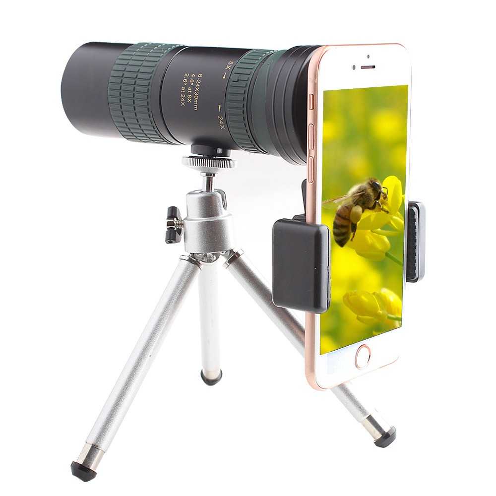 APEXEL Lensa Tele Zoom HD 8-24X30 Moncular untuk Smartphone - APL-8-24X30