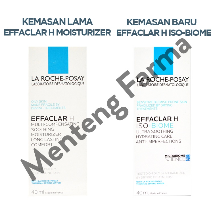 La Roche Posay Effaclar H Iso-Biome 40 mL - Pelembab Kulit Kering