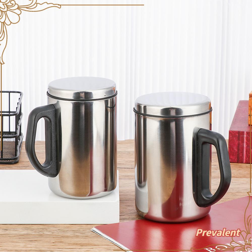 Preva Mug Cangkir Cangkir 304sekat Stainless Steel Perlengkapan Travel Botol Air