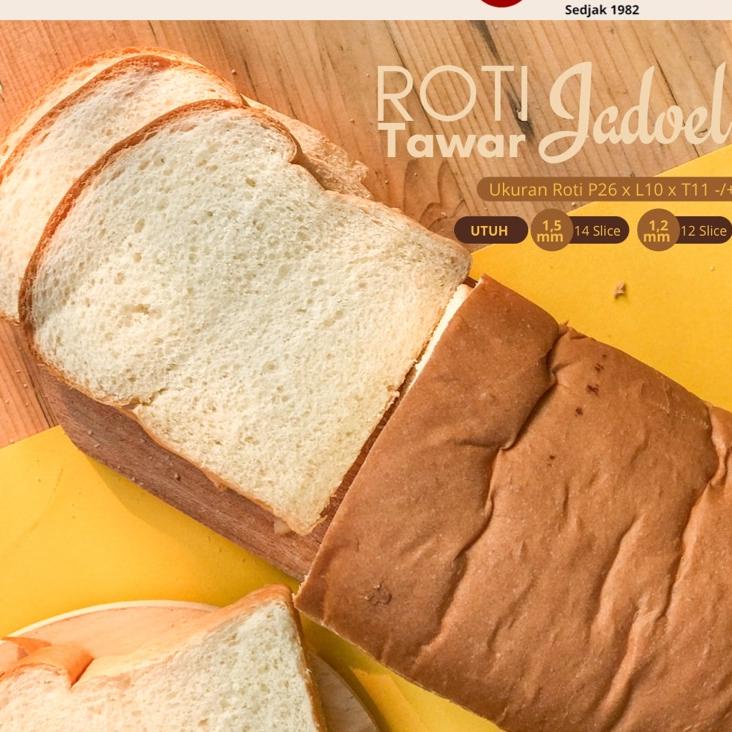 

[PRODUK B06] Roti Tawar Jadul | Uk 26 x 10 x 12 CM | Tanpa Pengawet | Toast 0A8