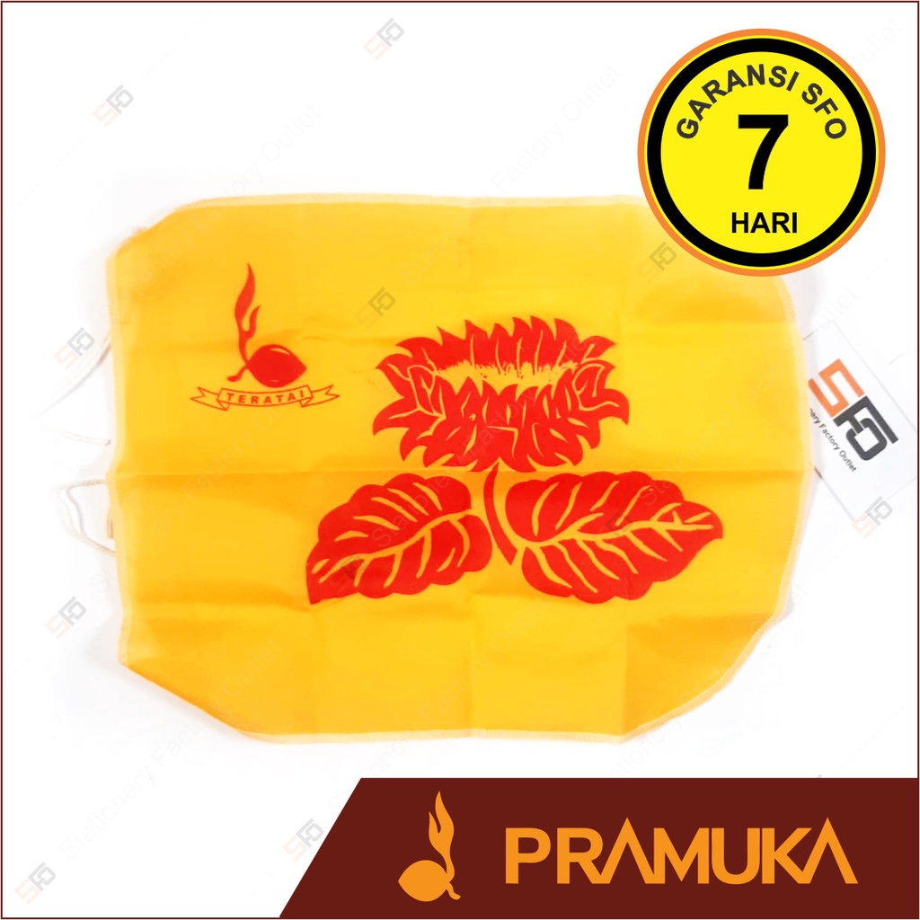 Bendera Regu Pramuka Bunga Teratai