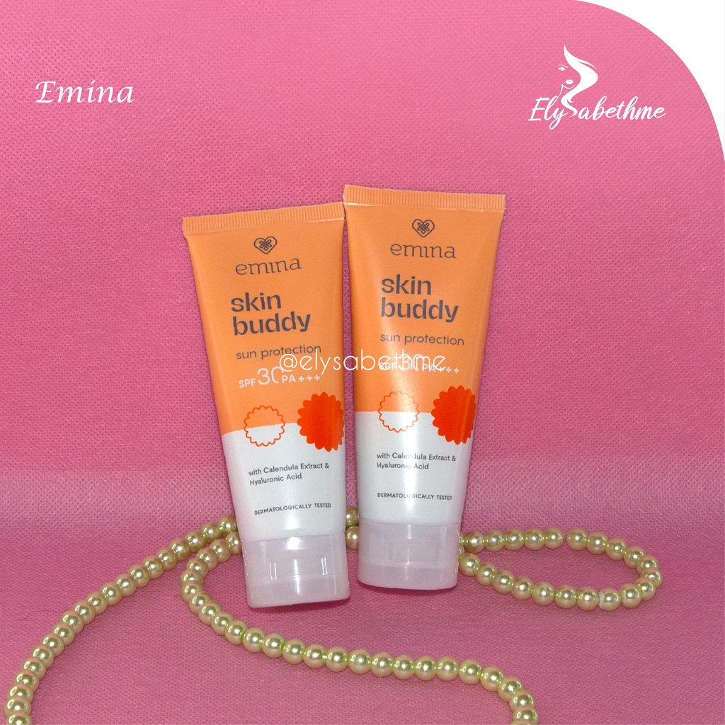 ✿ELYSABETHME✿ ˜”*°• emina •°*”˜. Emina Skin Buddy Sun Protection SPF 30+++ sunblock sunscreen mudah menyerap anti UVA UVB sinar matahari