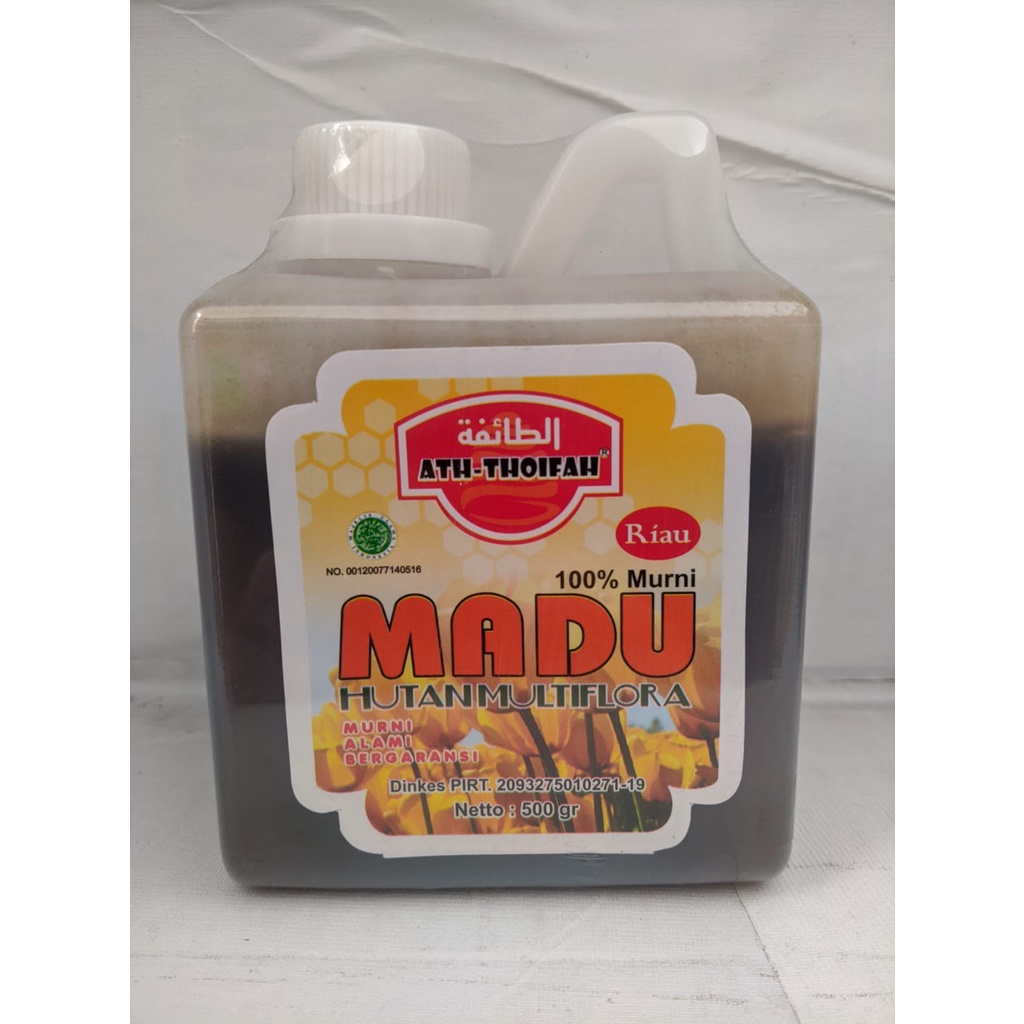 

Madu hutan Riau multiflora 500gr Ath Thoifah