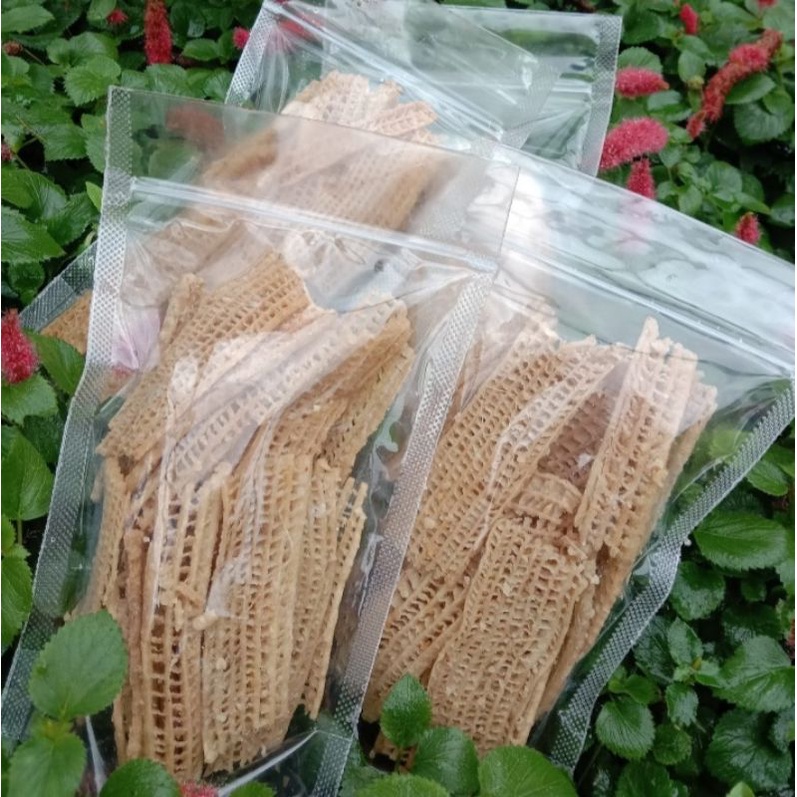 

100 gram kripik gedebog pelepah pisang aneka varian rasa