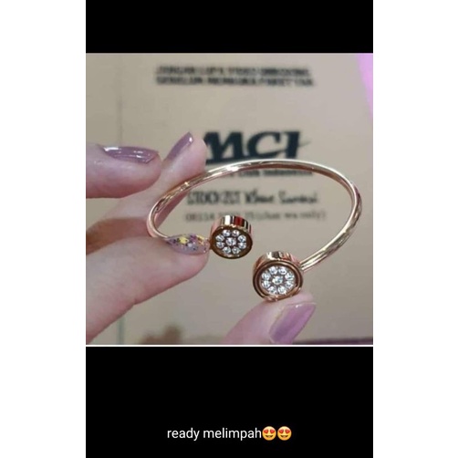 Gelang gold✔️ gelang viral kshatan mci original✔️gelang barcelet  gold✔️gelang mci✔️ 100%