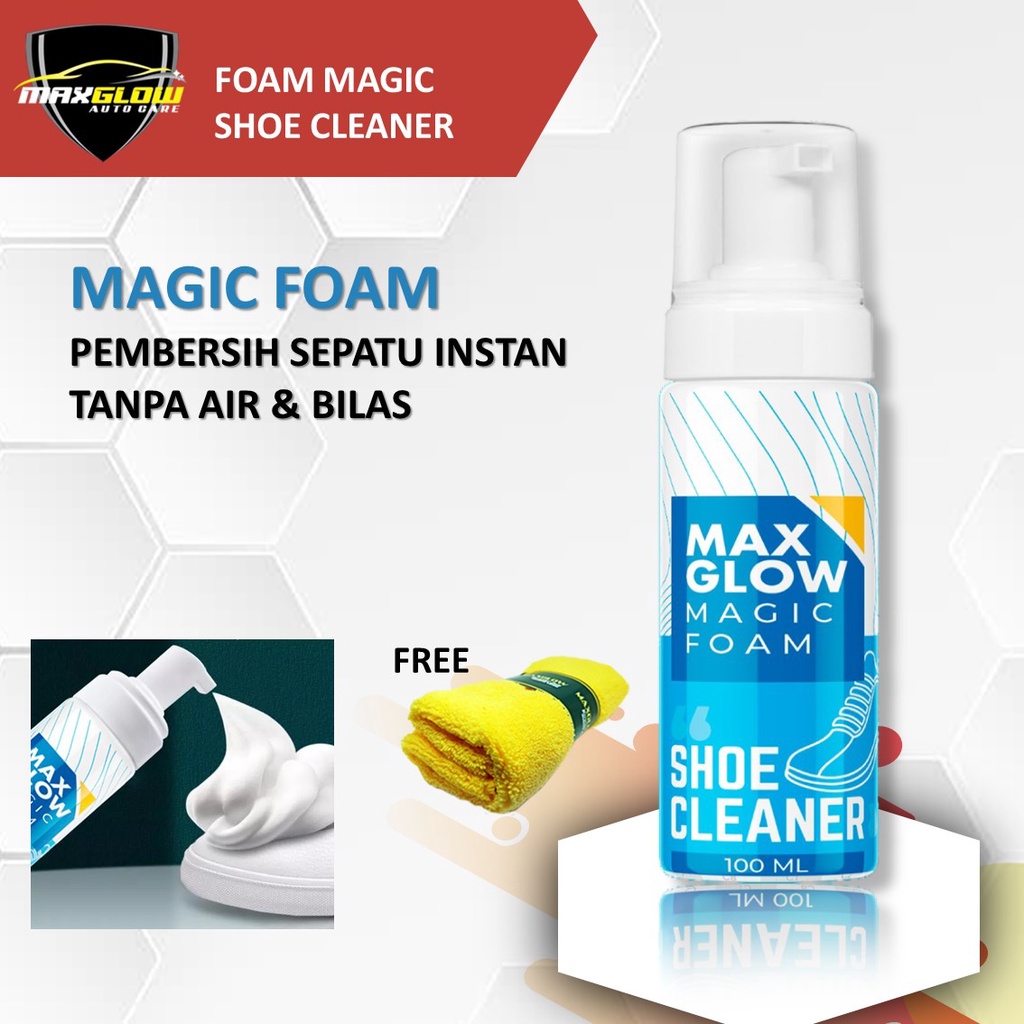 Magic foam - shoe cleaner pembersih sepatu instan tanpa air