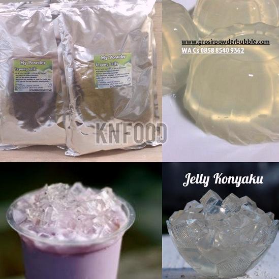 

Termurah Jelly konyaku regular kemasan 1 kg -powder jelly reguler