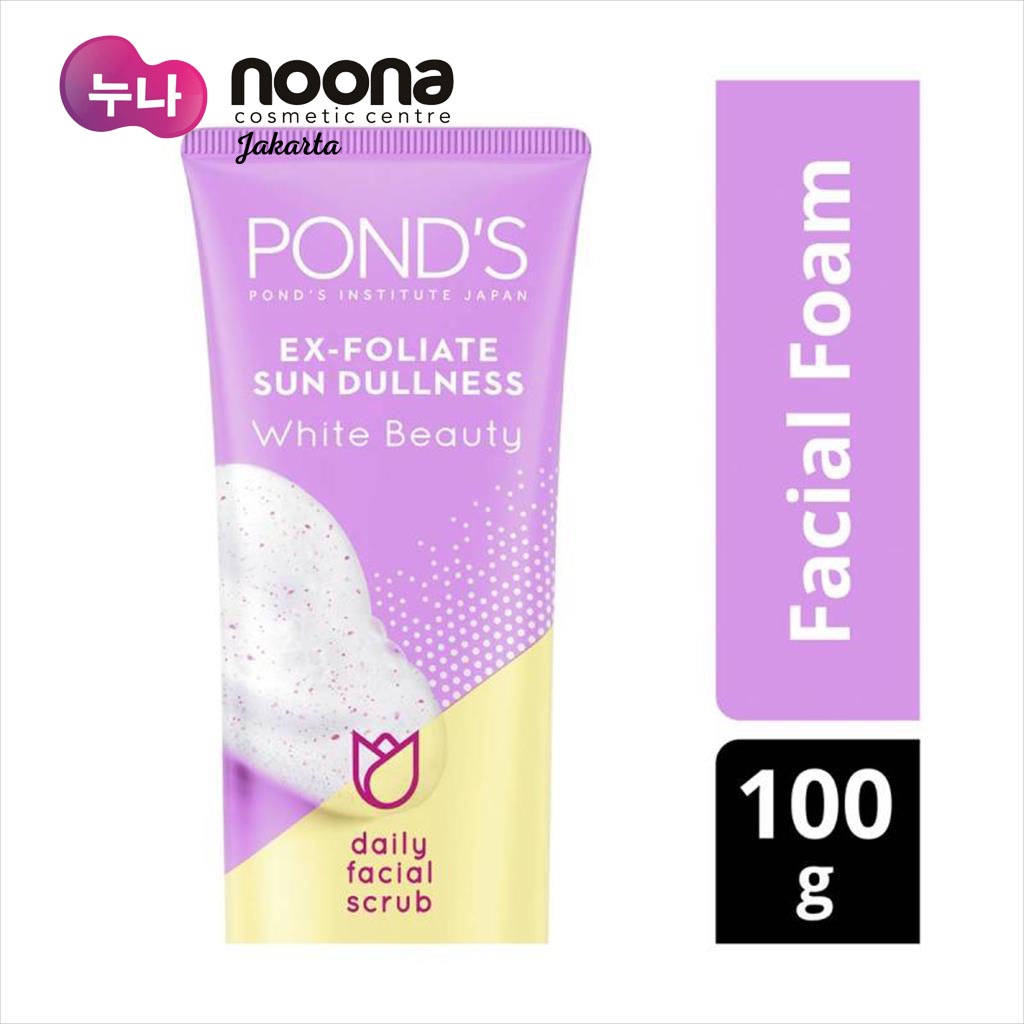 PONDS EX-FOLIATE SUN DULLNES DAILY FACIAL SCRUB 100GR -NJ