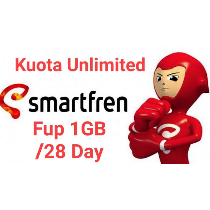 Kuota Smartfren Unlimited 1GB 28 Day