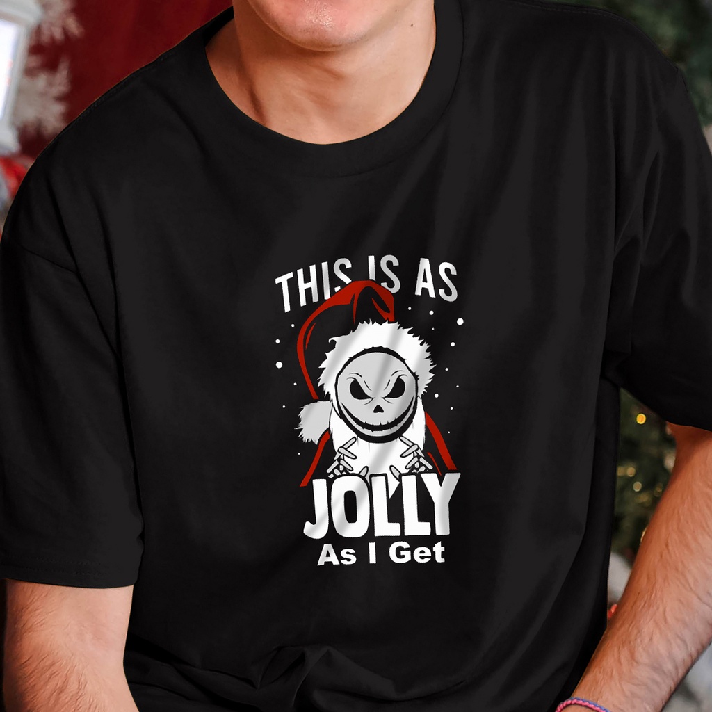 Kaos Distro Jolly Edisi Natal New States Apparel Premium Pria dan Wanita