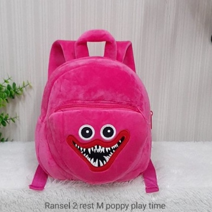 Tas Ransel 2Rest Huggy Wuggy Poppy Playtime Lucu/Tas Sekolah Anak Paud