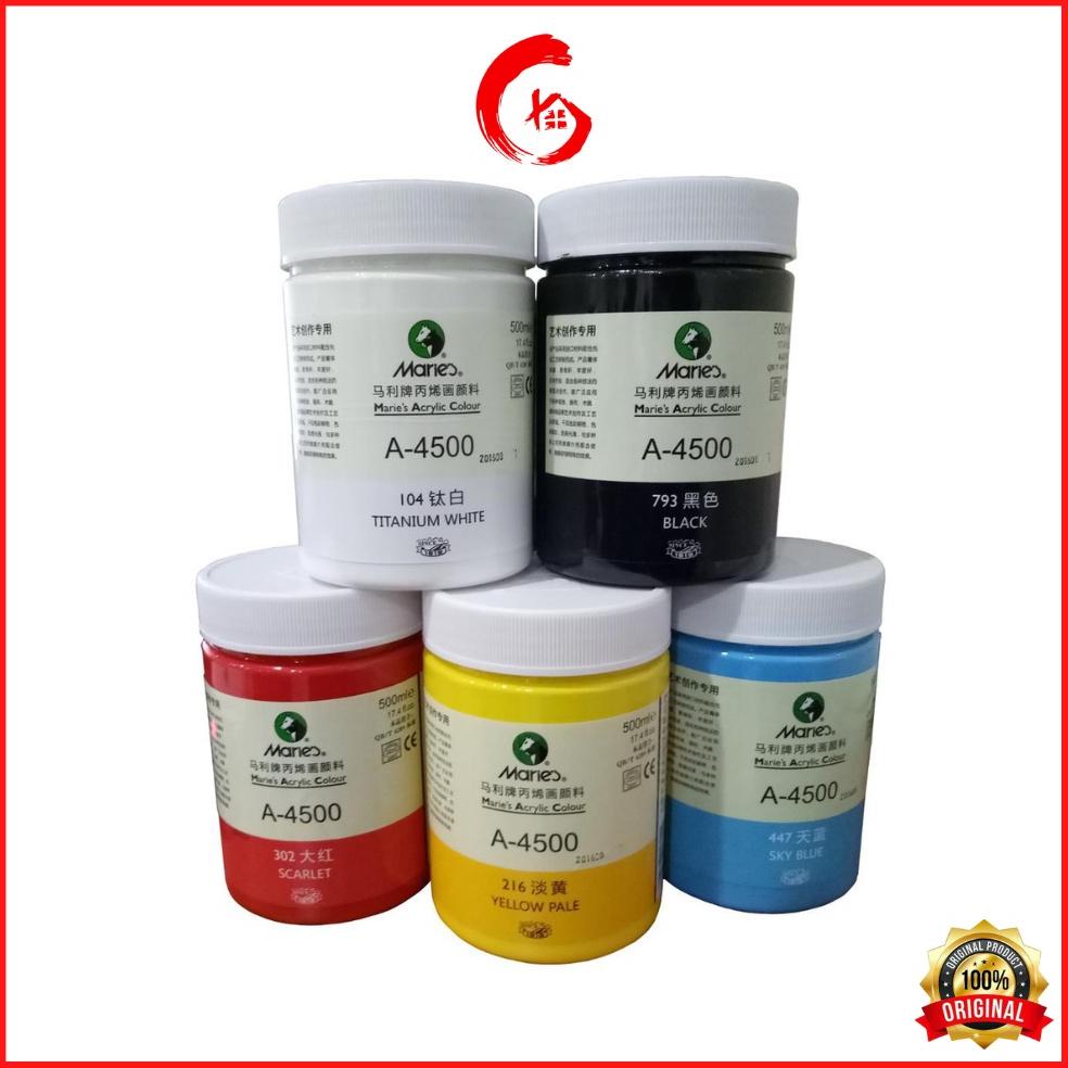 

MARIES ACRYLIC PAINT 500ML / CAT MARIES AKRILIK 500 ML TERLARISS...,,,,,