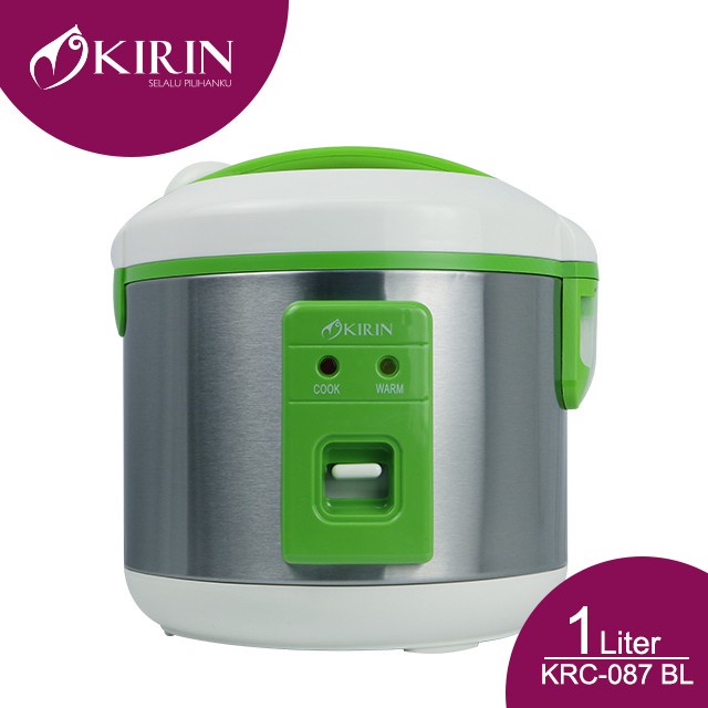 Rice Cooker Magic com Kirin 1 Liter KRC-087 Penanak Nasi