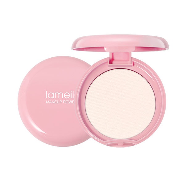 LAMEILA Naked Make Up Powder / Lameila Macaron Bedak Padat Pressed Powder / TS-3