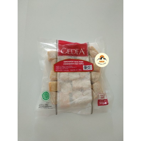 

Cedea Sandwich Fish Tofu 500gr