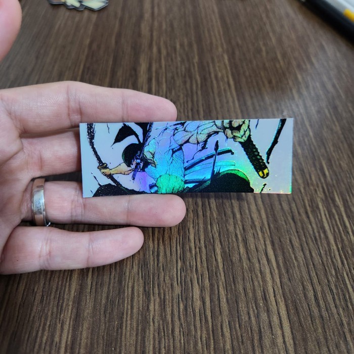 

Sticker Hologram Anime Slap - PSH1265 - One Piece - Zoro