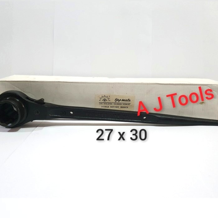 Kunci Ring Ratchet 27 x 30 mm TJAP MATA / EYE BRAND GERMANY