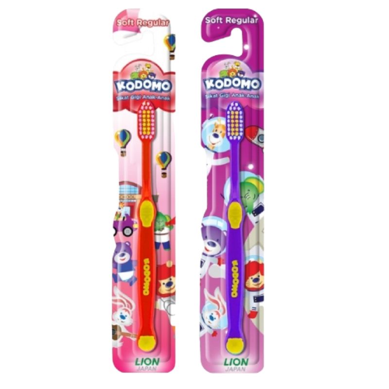 Kodomo Sikat Gigi Toothbrush Soft Reguler isi 1 pcs