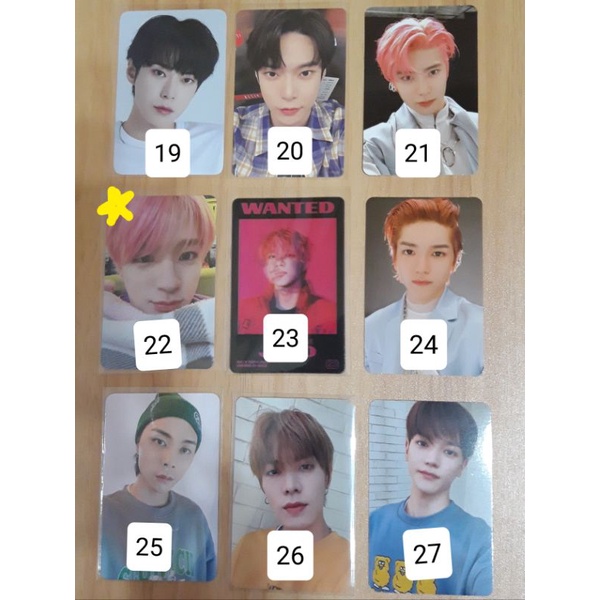 Phothocard PC Official NCT Dream 127 WAYV SG Slow Acid Agent Sticker Favorite  Hot Sauce Hello Futur
