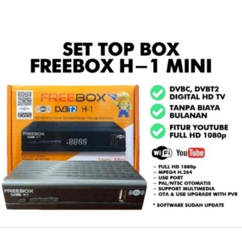 STB Set Top Box TV Digital Matrix DVB T2 01 02 Full HD HDMI Receiver Bisa WiFi Youtube TikTok Video